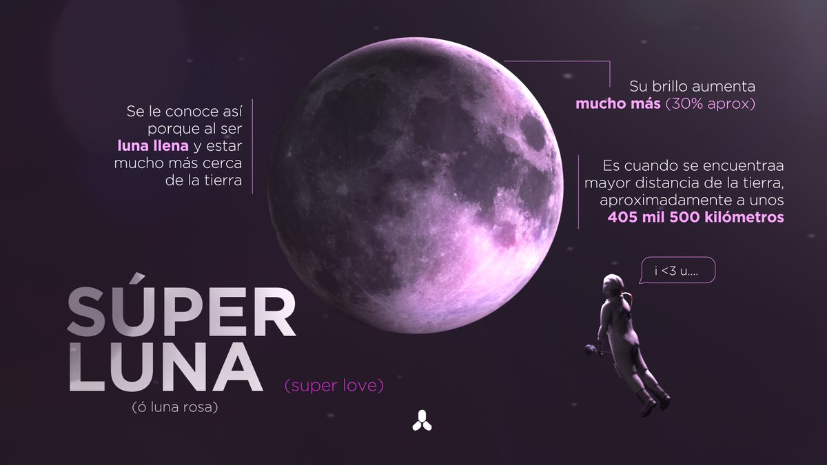 ¿Estás list@ para ver la "luna rosa"? Disfrútala en compañía de tus seres queridos esta noche.
#AureoStudio
#IdeasEnMovimiento
#SuperLuna
#LunaRosa
#Luna