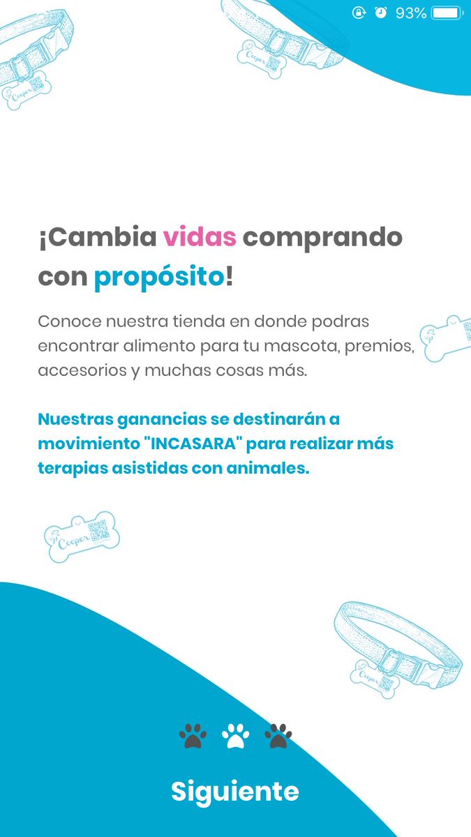 DarKoXs_Vtm's tweet photo. Hoy les vengo a recomendar la App de #weepec
Esta tiene una tienda online con diferentes productos para nuestras mascotas, también datos útiles.
Los invito a #compraconproposito ya que el 100% de las ganancias ayuda a otorgar terapias asistidas con mascotas a niños y adultos. https://t.co/1GOZKmj0ha