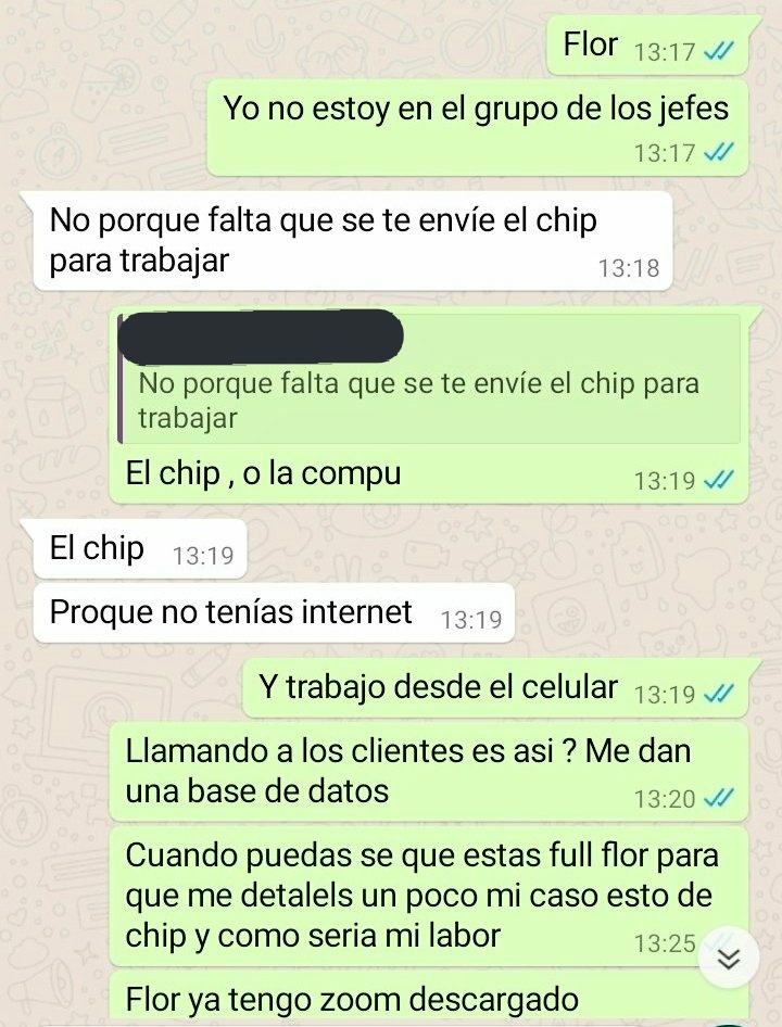 Cele_Fierro's tweet photo. Despedidos por no poder hacer Home Office. Denuncia de trabajadores.

#PandemiaSonLosEmpresarios https://t.co/f0tNf6lNiE