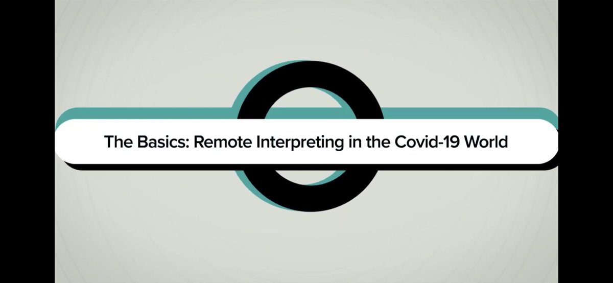 sierraskyit's tweet photo. Not all is wrong with the world. My amazing colleagues have spent their #quarantine time well by collaborating on this great, upbeat resource for #interpreters switching to #remoteinterpreting Remote Interpreting in a Covid 19 world https://t.co/7LBCuEssnd via @YouTube  #1nt https://t.co/rx1Rfidotv