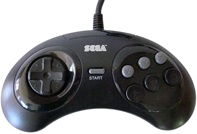 Then Sega came out with the Genesis controller which was basically a NES controller with one extra button.So then Nintendo said "oh yeah you want more buttons? How about FOUR face button and TWO shoulder buttons" and then Sega was like "oh yeah? Now I& #39;ve got 6 face buttons!"