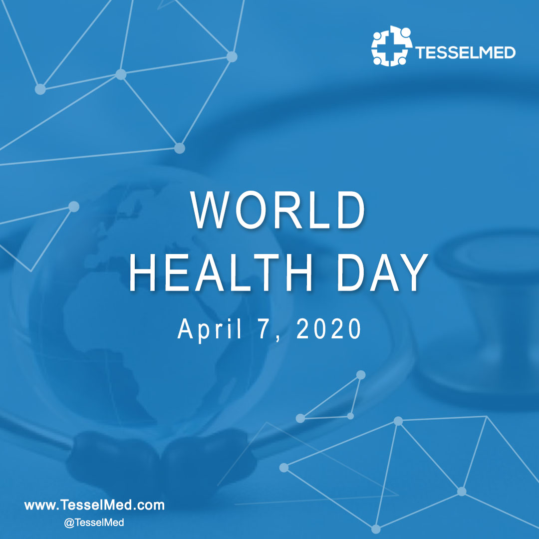TesselMed's tweet photo. World Health Day has a special meaning this year, given the worldwide pandemic.  Please keep the frontline in your thoughts and #stayhome, #stayhealthy, and #staysafe

#worldhealthday #publichealth #covid19 #coronavirus https://t.co/BStdJcXghI