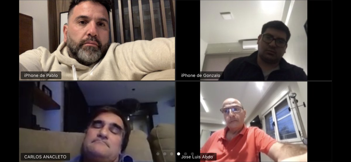 MametPablo's tweet photo. En 40tena seguimos trabajando por videoconferencia con los socios de #RedMetro2 buscando las mejores alternativas p nuestros negocios y p nuestros clientes p cdo todo esto pase.
#Mundo🆚
#QuedateEnCasa
#CoronavirusArgentina https://t.co/Hi80yoSBhj