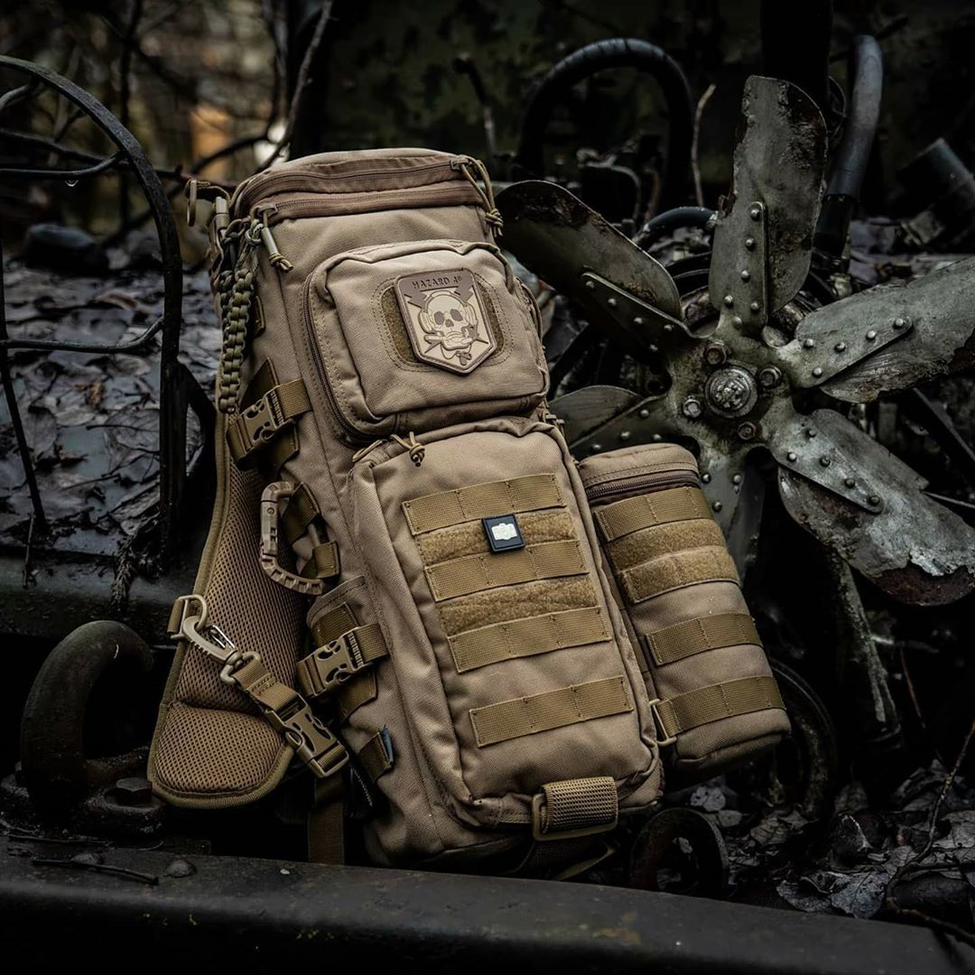 HAZARD4(ハザード4) Photo Recon tactical optics sling pack ブラック