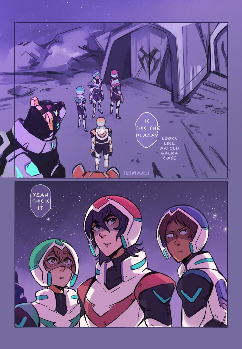 Part 1 of a new klance comic I'm doing! it's set around s3 for some things because I missed the old seasons dynamic ?✊ 