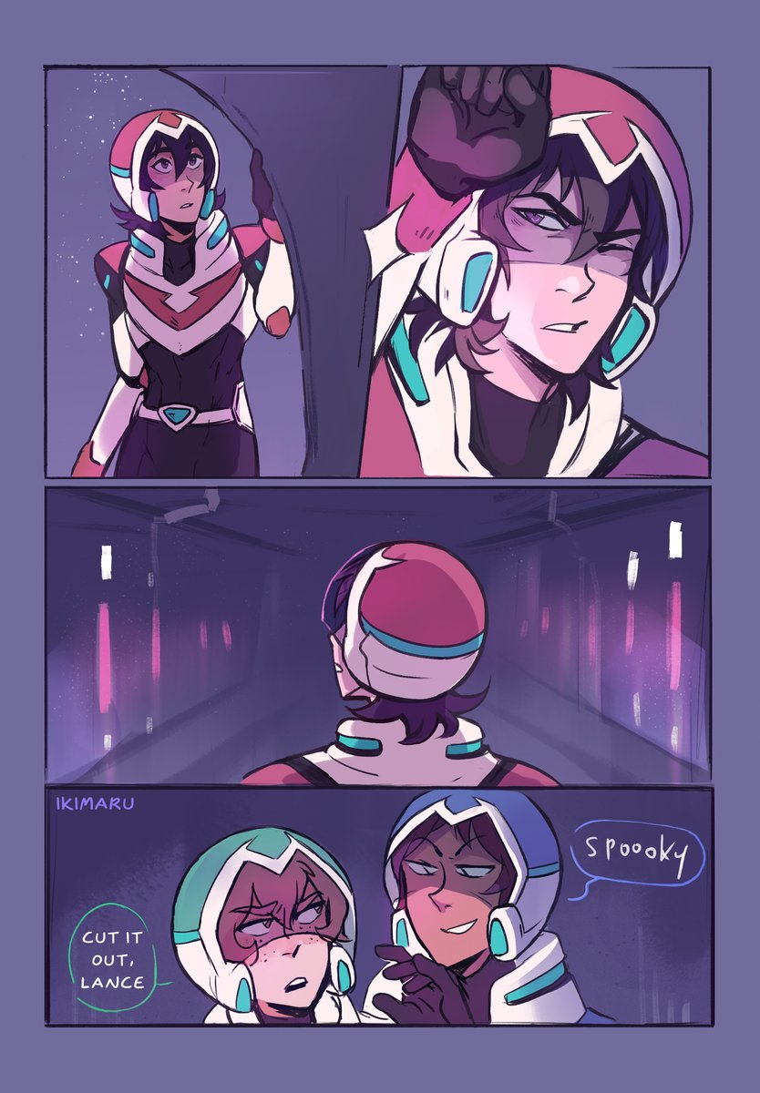 Part 1 of a new klance comic I'm doing! it's set around s3 for some things because I missed the old seasons dynamic ?✊ 