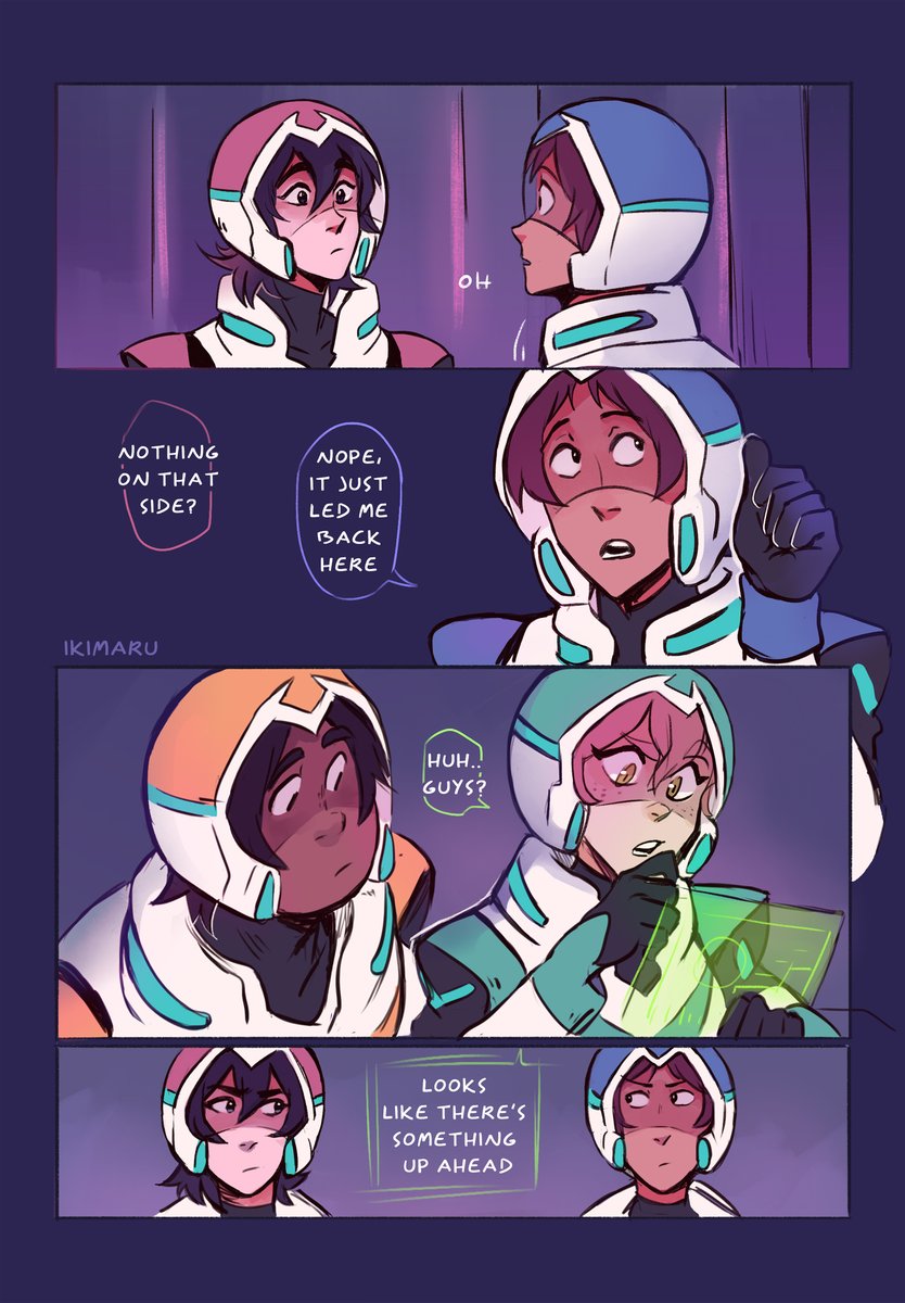 Part 1 of a new klance comic I'm doing! it's set around s3 for some things because I missed the old seasons dynamic ?✊ 