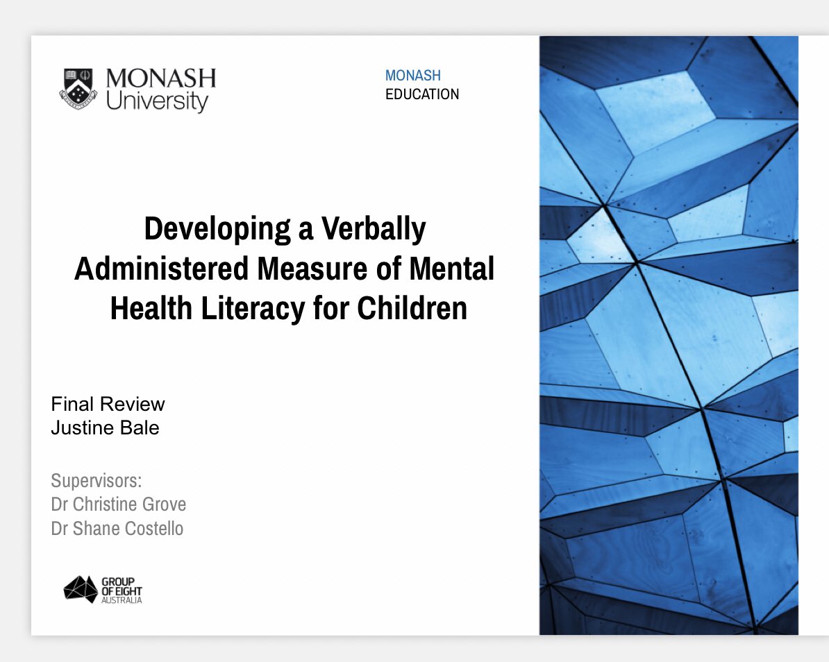 Congratulations @JustineBale_ on finishing your PhD final milestone review w/ overwhelming positive panel feedback👏🥳 

So thankful to be part of your supervisory team w/ <a href="/DrShaneCostello/">Shane Costello</a> 
we learn so much from you too! 

Sorry we can’t celebrate f2f but enjoy this huge success