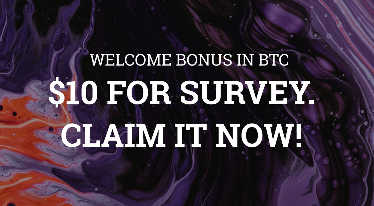 rusourceio's tweet photo. Don't forget!🏅You'll get a $10 bonus for the survey. Tell your friends! Just check https://t.co/BfHP7DVB4S and claim! #BTC #EOS #XTZ #XRP #ICX #ETC Follow https://t.co/zKemWCwd6y! https://t.co/Fzrf0IUMjX