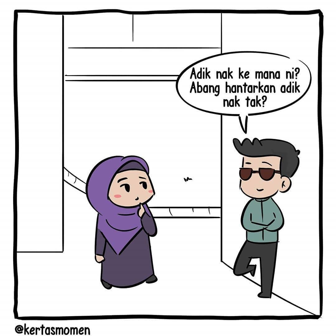 CollectionNimy's tweet photo. Salam Rabu❤️ 

Ada yang pernah kena macam "adik" ni tak? Dah jadi bini orang pun ada yang cuba nak masuk line lagi 🤣

#nimycollection https://t.co/2shSU8wB6b