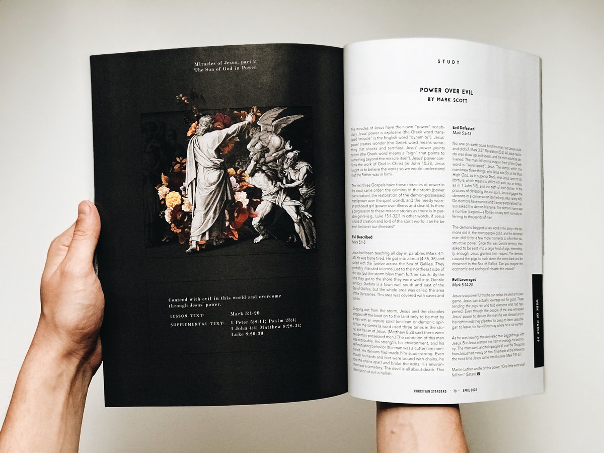 LookoutMagazine's tweet image. ✖️ Miracles of Jesus ✖️  part 2
NOW in the April issue of Christian Standard Magazine! Read it now for free on Christian Standard's website and subscribe today!
christianstandard.com