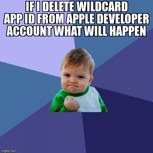 overflow_meme's tweet image. If I delete wildcard App ID from apple developer account what will happen stackoverflow.com/questions/6105… #appid #explicit #wildcard #swift