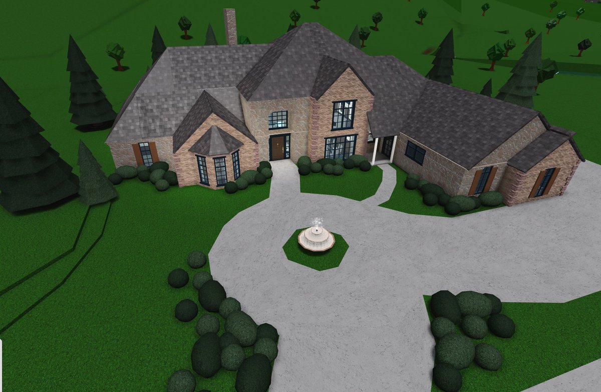 Roblox Bloxburg Modern Mini Mansion 50k