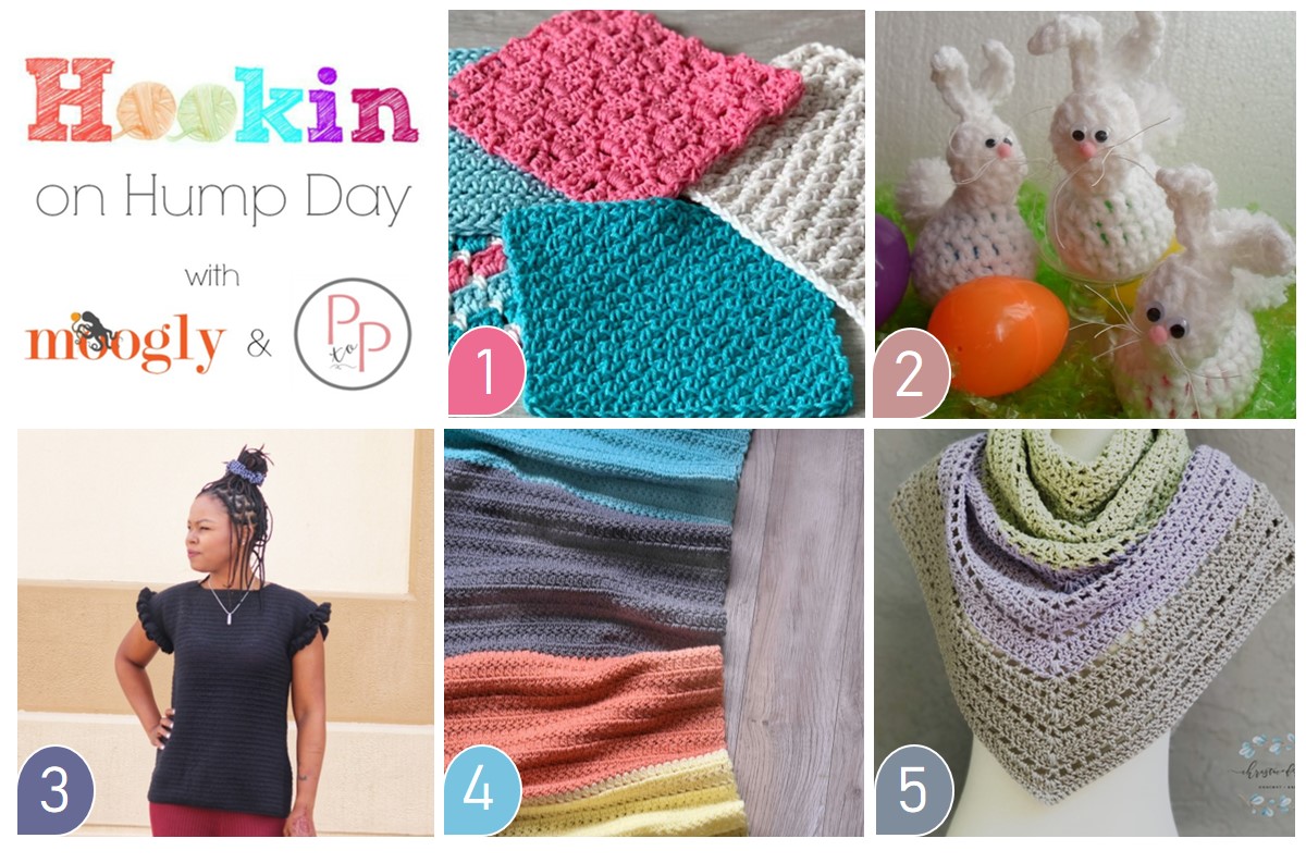mooglyblog's tweet photo. Hookin On Hump Day is back with some fun, colorful and fashionable freebies for you! Collect them all here - you'll be one happy crocheter this week! #hohd #linkparty #freecrochetpatterns https://t.co/33X67SHHFT https://t.co/BpFcdey4mN