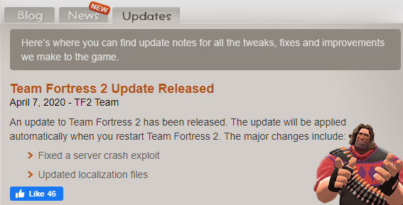REDHeavyReal's tweet photo. :) Thank you @AltaCalls for starting #UpdateTF2. You make Heavy happy today. https://t.co/GTa24Rmd3u