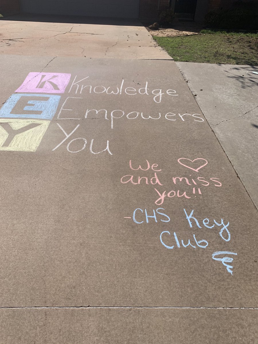 key_clinton's tweet photo. Spreading love and positivity to some of our teachers and staff! We miss y’all so much! It’s a great day to be a red tornado!🌪💓 #cpsreds #Clinton #keyclub https://t.co/gUnUeYI0Ud