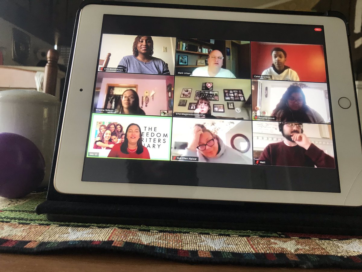 bondsaniya_ike's tweet photo. A special thank you to Mr. Urban for an amazing opportunity! Here’s a sneak peak of what’s to come! 🤫☺️ @freedomwriters @DDEcardinals https://t.co/CWfNb7KRbp