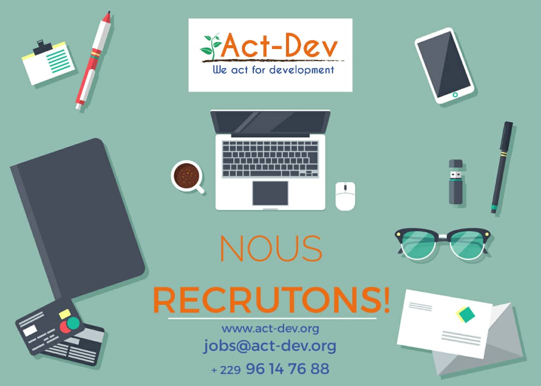 act4dev's tweet photo. Envie de rejoindre l'équipe Act-Dev?

N'hésitez pas à répondre à notre avis de recrutement de 02 stagiaires.

Deadline: 15 Avril 2020 à 10H

https://t.co/NZZfKOmtfJ https://t.co/U2E88BLJoJ