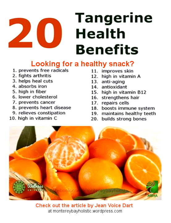 Monterey Holistic on Twitter "20 Tangerine Health Benefits Jean Voice