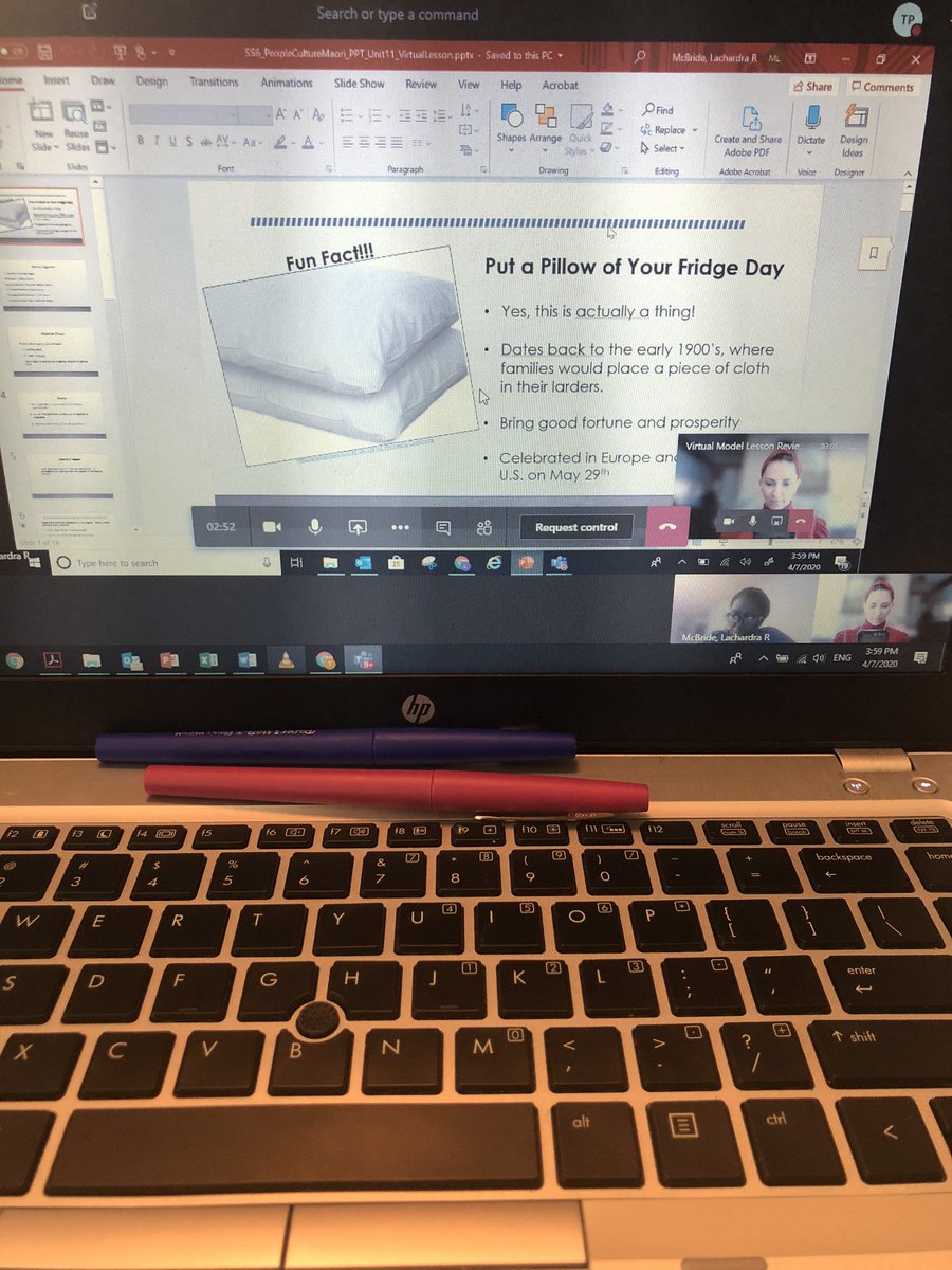 MoniquePendola's tweet photo. Had a great time recording a lesson with @ChardraMc today. We wanted to give our teachers a virtual lesson to reference. Team work makes the dream work! π©βπ« π» #HisdSocialStudies #mastercourselessons https://t.co/0SQMqmuNTz