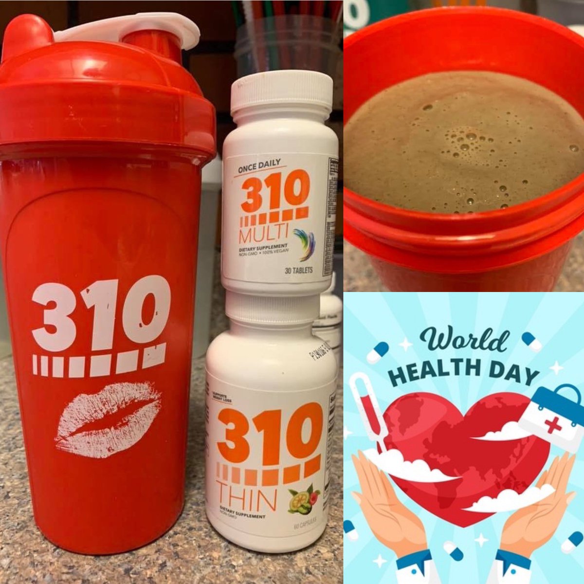 TwLadyForYou's tweet photo. @310Nutrition Happy World Health Day, everyone!!! ๐ #310Strong
#310Shake #310Nutrition https://t.co/MwBGcf3AKZ