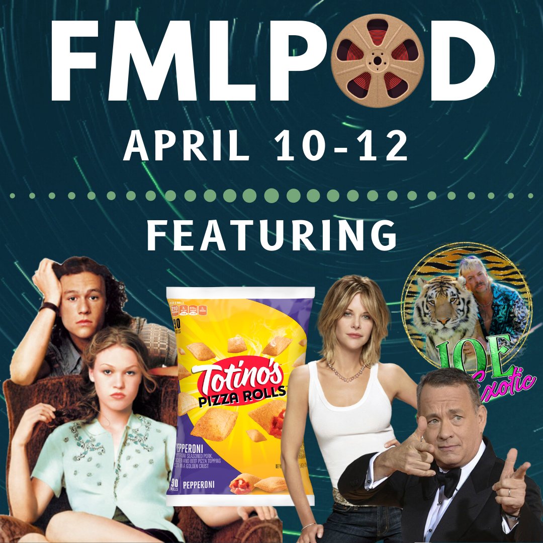 boxofficeparty's tweet photo. NEW EPISODE

🤝Weekend of April 10-12🤝

Streaming Rec's: #WildAnimals
Trivia Review: #10ThingsIHateAboutYou
Fave Film: #MegRyan
Rushmore: #TomHanks

Listen:
🍎 https://t.co/L3OF2IsacJ      
🤖 https://t.co/0KtcTd0sbi      
🗣️ https://t.co/KFItqakBPB https://t.co/dnWx3SPxq9