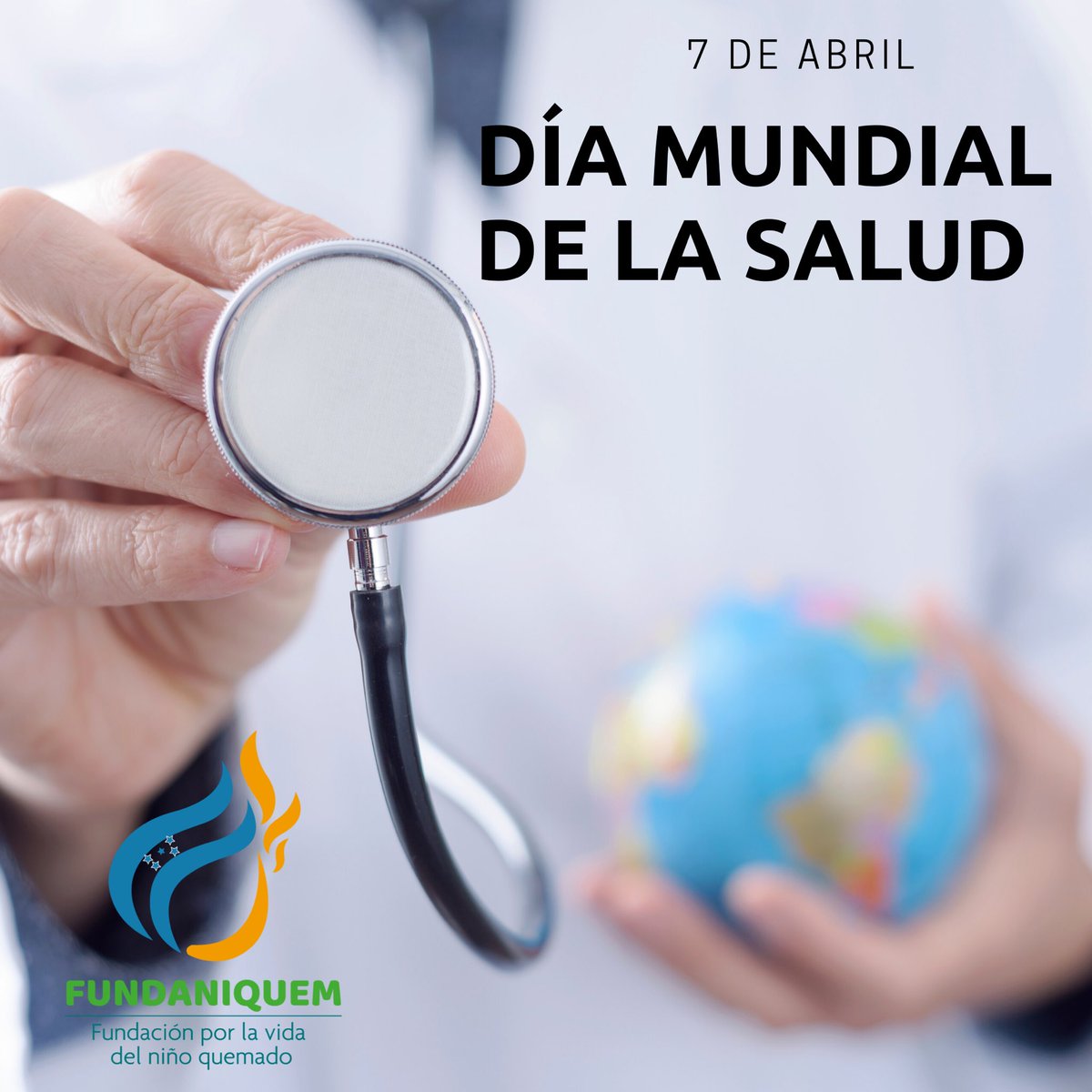 FUNDANIQUEM's tweet photo. La mejor forma de celebrar este día es apoyando a todo el personal médico quedándonos en casa. #fundaniquem 🇭🇳 #quedateencasa https://t.co/g48iIBojAS
