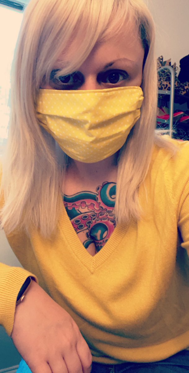 SELeadHER's tweet photo. 1 good thing about working from home is access to my sewing machine on my lunch break. When I’m not working, I’m sewing. 45 #masks and counting! 🧵😷 #eatworksewrepeat #WereAllInThisTogether #millionmaskchallenge #ourne #sewitforward #lifeatatt #DIYMasks #DIYMaskChallenge https://t.co/09C3s9JmKR