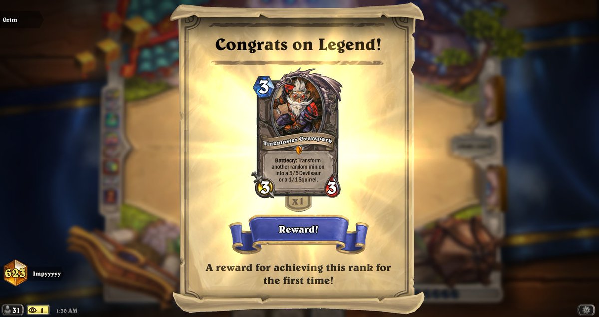 First time legend PogU