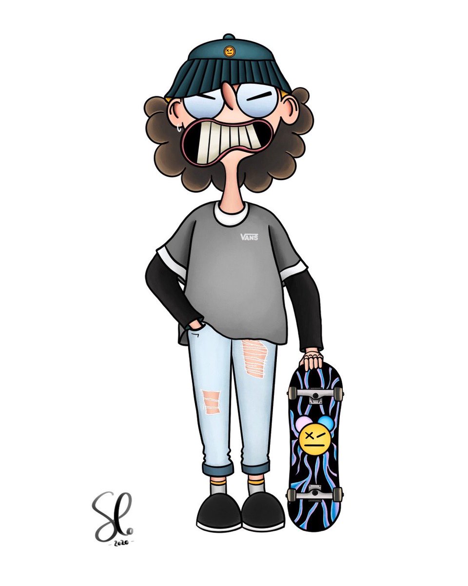 sheilagaap's tweet photo. #draw #procreateart #Procreate #cuarentera #coronavirus #characterdesign #SkateIntoLove #skate #drawthisinyourstyle instagram: sheilalenador https://t.co/Qc4yf5k0Nq
