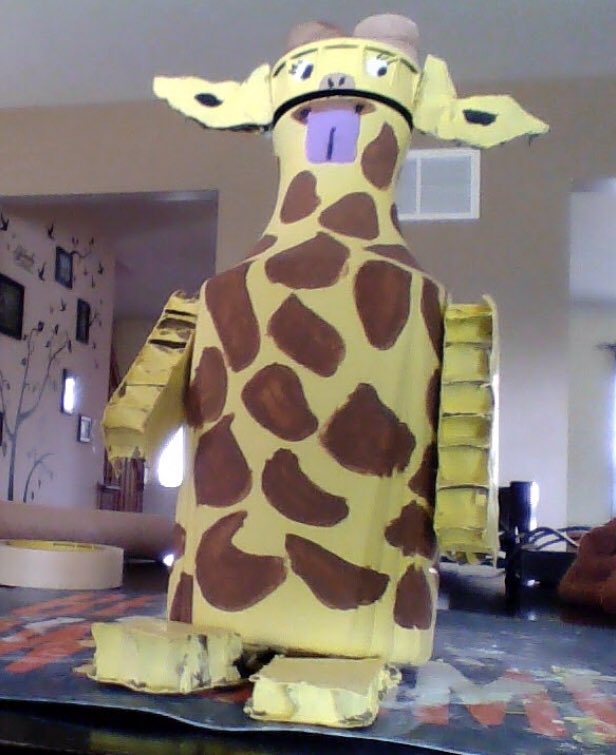 GallupWYMS's tweet photo. Check out what Bella, one of my Design and Modeling students, made out of household recycling! #pltw #wyasd #wyproud #stilldesigning #stillcreating https://t.co/RTndv6ZobK