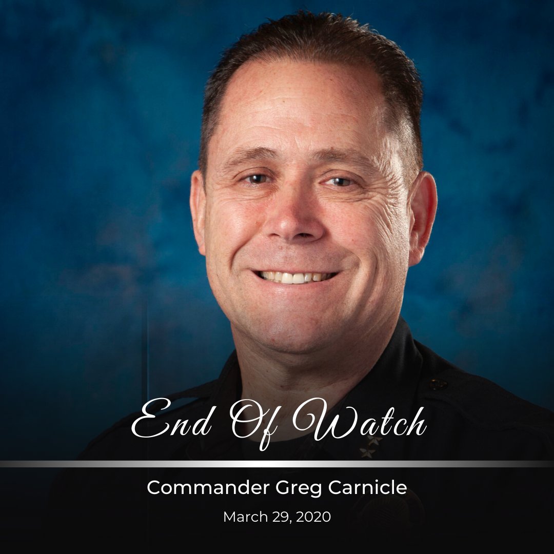 PhoenixPolice's tweet photo. Funeral, moment of silence to remember Commander Greg Carnicle. Video recap of today's tributes: https://t.co/Cwkwdfg9qb #RIPGregCarnicle https://t.co/cO7vZnh42x