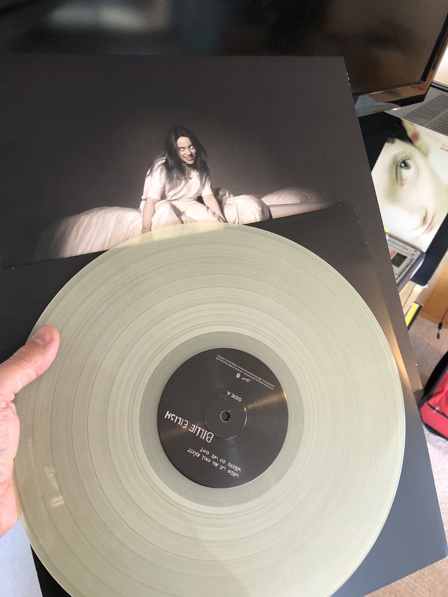 Glow in The Dark Vinyl by Billie Eilish 