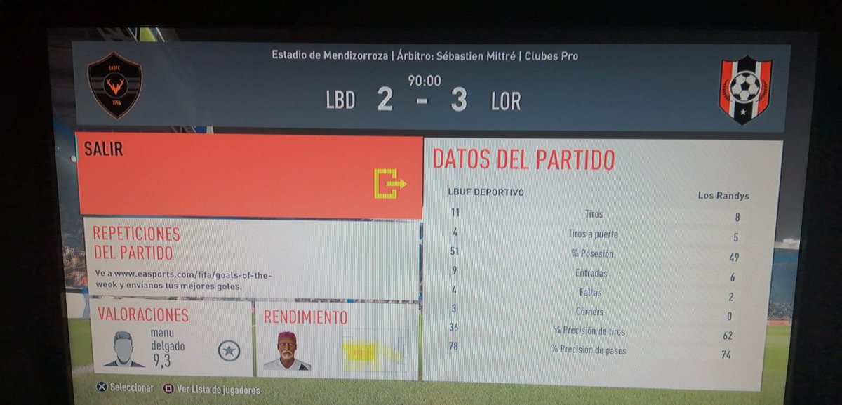 fc_randys's tweet photo. Termina las 3 primeras jornadas y dormimos con 7 puntos de 9 posibles este equipo tiene mucho que decir vamos!! https://t.co/hgrpOF5pYV