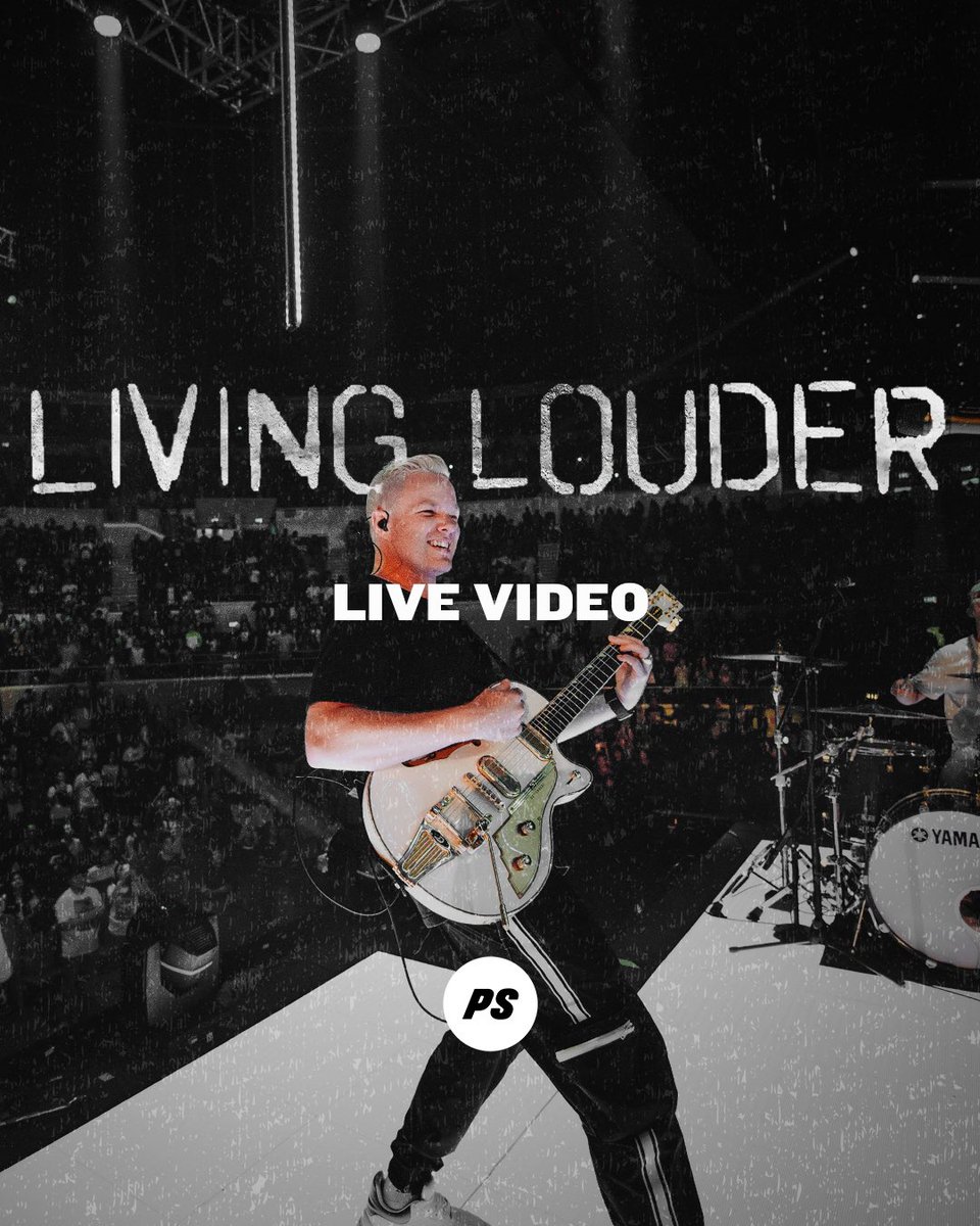 planetshakers's tweet photo. “LIVING LOUDER” LIVE VIDEO IS NOW AVAILABLE ON YOUTUBE!

Link: https://t.co/DcFPo8Bp7E

#planetshakers #glory #glorypart2 #newmusic #livinglouder https://t.co/Xgw6LwdAOo