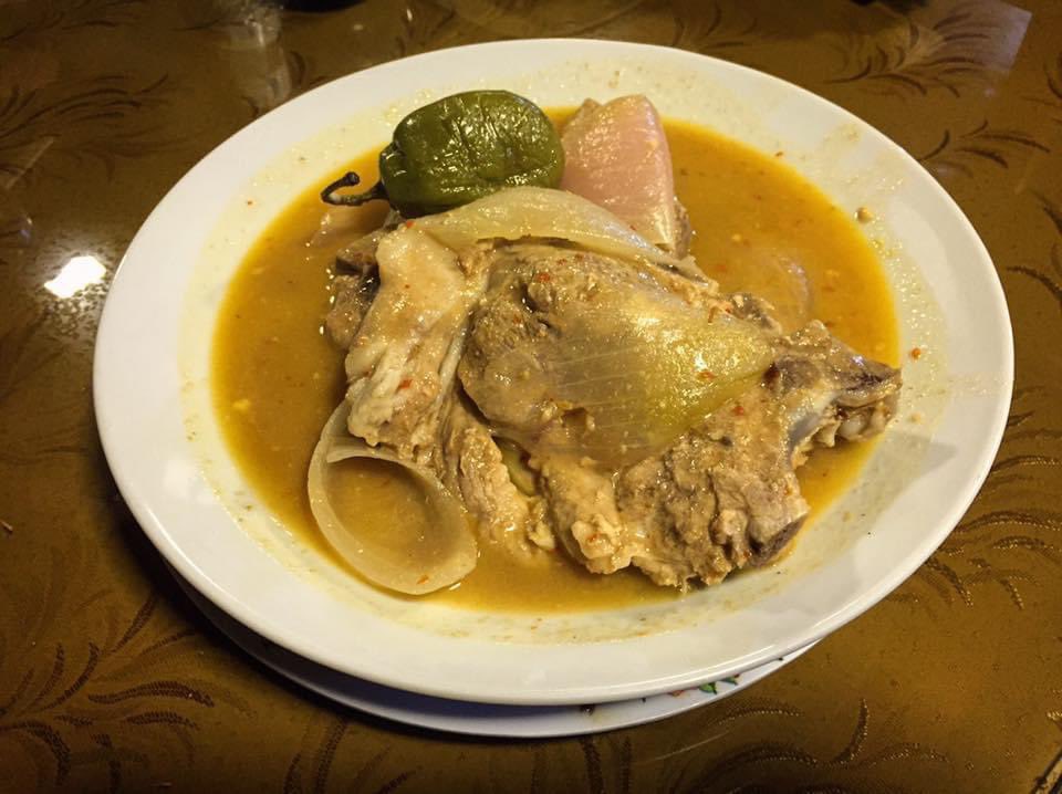 This is the Peruvian adobo which I tried in Cusco. It is made with pork, stewed in vinegar, "chicha" or corn beer (instead of soy sauce), chilis, onion, garlic and turmeric. Despite the difference in ingredients, it did taste similar to our Adobo, like halfway through cooking it!