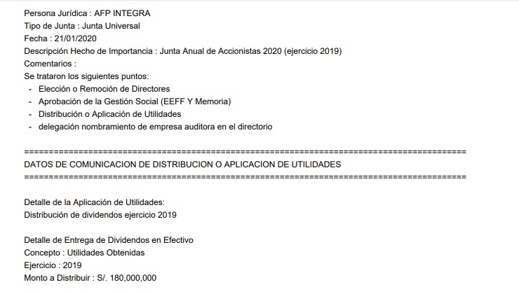 gatoencerrado2's tweet photo. AFP Integra hizo su fiesta antes que Prima AFP y que AFP Habitat.
En verano, junta de accionistas aprobó distribución de dividendos por S/ 180 millones. 
https://t.co/cw0XtRVjOp https://t.co/ehgKBxOjL8