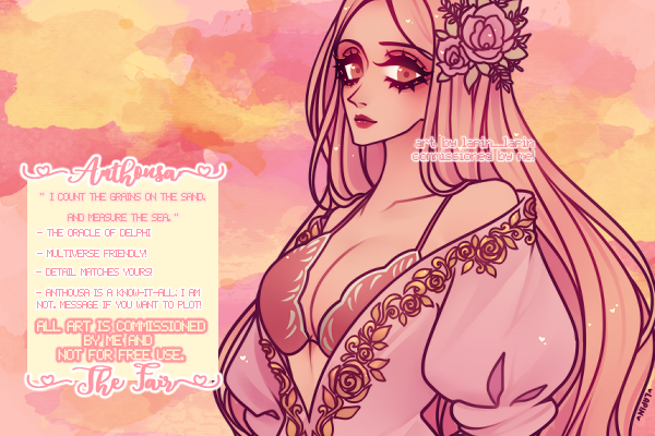 ⠀⠀ ⠀⠀❝ 𝐄𝐯𝐞𝐫𝐲 𝐆𝐨𝐝 𝐢𝐬 𝐣𝐮𝐬𝐭 𝐚 𝐦𝐚𝐧 𝐩𝐥𝐚𝐲𝐢𝐧𝐠 𝐚 𝐟𝐨𝐨𝐥. ❞

✨ – 𝚘𝚛𝚒𝚐𝚒𝚗𝚊𝚕 𝚌𝚑𝚊𝚛𝚊𝚌𝚝𝚎𝚛.
✨ – 𝚖𝚞𝚕𝚝𝚒𝚟𝚎𝚛𝚜𝚎.
✨ – 𝚊𝚛𝚝 𝚒𝚜 𝚌𝚘𝚖𝚖𝚒𝚜𝚜𝚒𝚘𝚗𝚎𝚍 𝚋𝚢 𝚖𝚎!
✨ – 𝚛𝚎𝚝𝚠𝚎𝚎𝚝𝚜 𝚊𝚗𝚍 𝚕𝚒𝚔𝚎𝚜 𝚊𝚙𝚙𝚛𝚎𝚌𝚒𝚊𝚝𝚎𝚍.