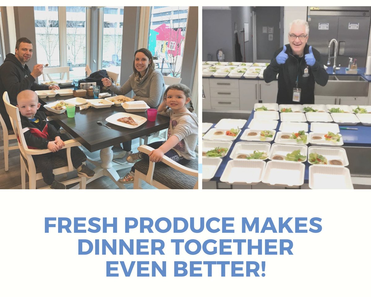 RMHCSWO's tweet photo. 🥗🙌 While many of us have experienced changes to our daily routines, the Pavletic's continue regular trips to the hospital - healthy meals help keep them energized 💕 #ThankYou #ProduceExpress @GaryOverbeek #KeepingFamiliesClose #FreshProduce #PowerofCommunity https://t.co/VExyNjVJRF