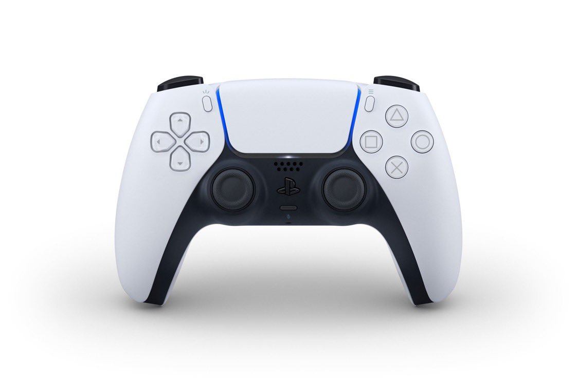 NerdGangNation's tweet photo. The new #PlayStation5 controller #DualSense has been revealed! 

https://t.co/chysxZSj18 https://t.co/gcxZuai9n5