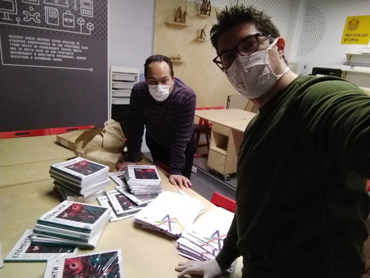 darije79's tweet photo. Elementi u doba korone!!!
Novi broj časopisa #elementi danas u @CPNSrbija, sutra kod pretplatnika, a od četvrtka na kioscima. Među mnoštvom sjajnih tekstova, probija se februarska foto reportaža iz Kine iz prve ruke. #COVID19 https://t.co/SpzvNlxCYX