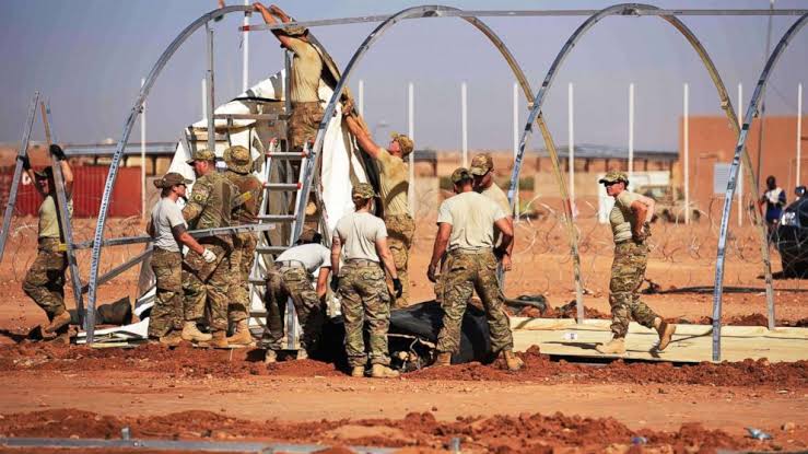 (4)U.S drone base in Garoua, Cameroon, a city in northern Cameroon, lies along the Benue River approximately 30 miles east of the Nigerian border