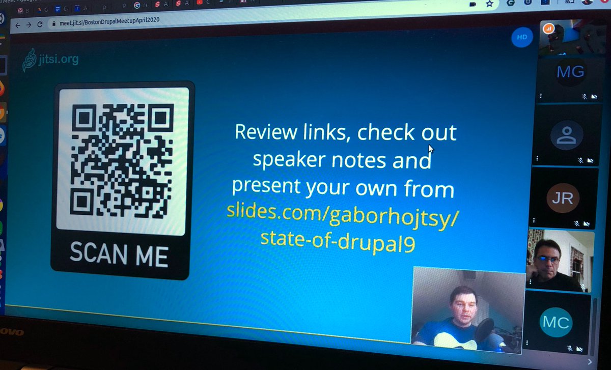 Thank you <a href="/gaborhojtsy/">Gábor Hojtsy</a> for sharing you’re slides in the State of Drupal! #Drupal9