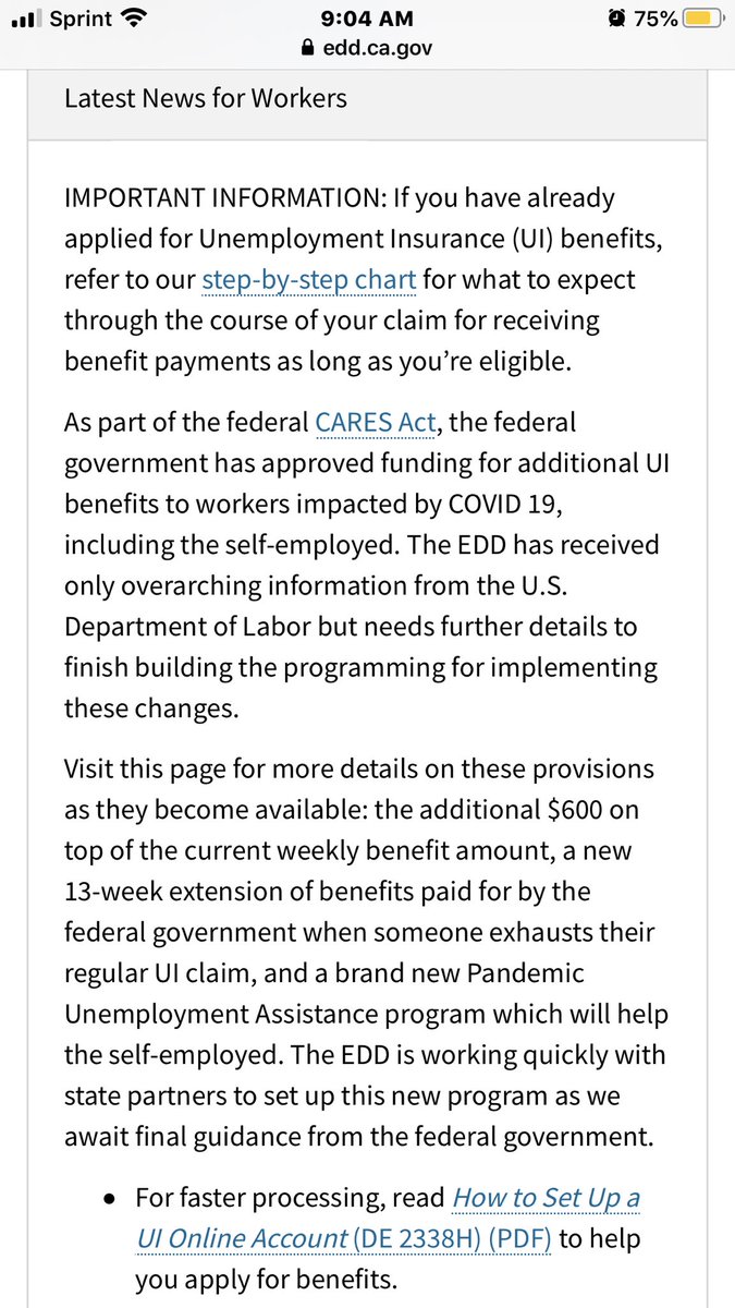 marcusjo84's tweet photo. @GavinNewsom Maybe ship out the unemployment aid to Californians, like next week. https://t.co/d88cI7b9IX