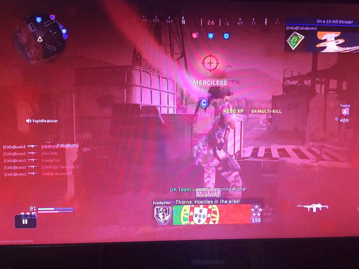 iitzKumi2's tweet photo. @ATVIAssist @InfinityWard Not really sure who to contact but I’ve gotten 2 quad feeds and still hasn’t said that I have done it it’s the only one I need to complete the rank progression for season 2. Can you help me with this? https://t.co/LEQtocCcQG
