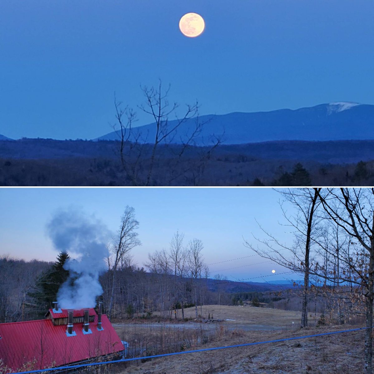 VTMapleFarm's tweet photo. #FullMoon #SuperMoon Boil! https://t.co/jjLfZ2BTrm