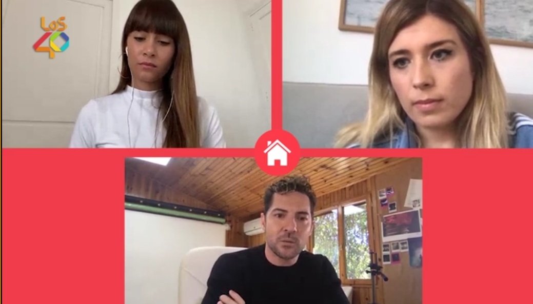 anamari_db's tweet photo. Nuestro @davidbisbal y su compañera @Aitanax han estado en #Los40EnCasa de @Los40 y ambos han contado un poco como surgió la idea de la colaboración y el videoclip. Entra en el enlace y descubre todo lo que le han contado a @cristinabosca! #Stars40 https://t.co/bp5cbUiojc https://t.co/Q5TldaFZx8