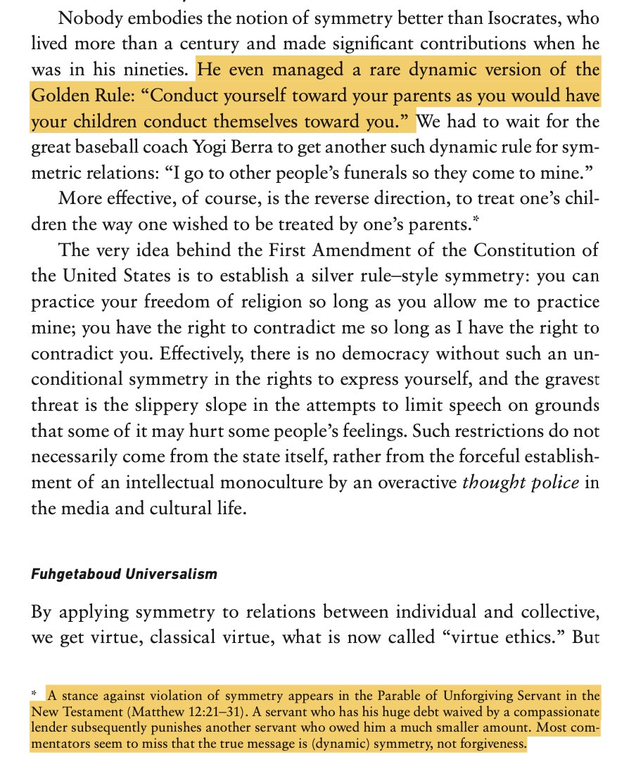 Aside from the pathetic modeling behind the "herd immunity": it is morally repulsive.Civilization RESIDES in the enforcement of intergenerational golden (actuallly, silver rules): don& #39;t treat your parents the way you don& #39;t want them to treat you!From   #SkinInTheGame   #Incerto