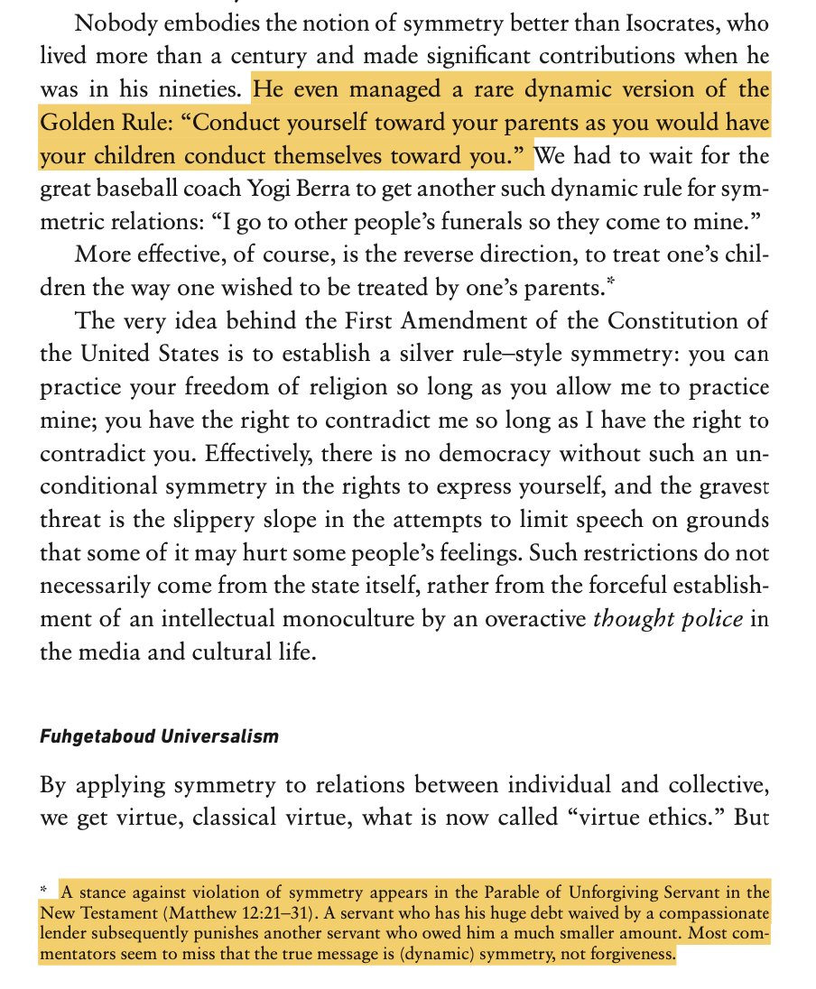 Aside from the pathetic modeling behind the "herd immunity": it is morally repulsive.Civilization RESIDES in the enforcement of intergenerational golden (actuallly, silver rules): don't treat your parents the way you don't want them to treat you!From  #SkinInTheGame  #Incerto