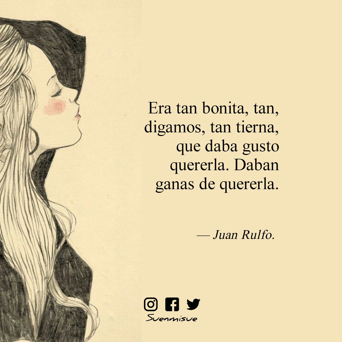 suenmisue's tweet photo. Daban ganas de quererla. https://t.co/lvVwO0ItsC